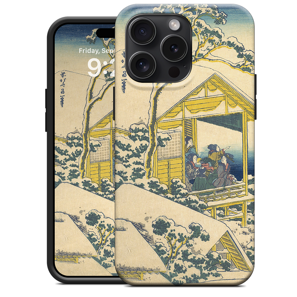 Morning After the Snow at Koishikawa in Edo (Koishikawa yuki no ashita) iPhone Case