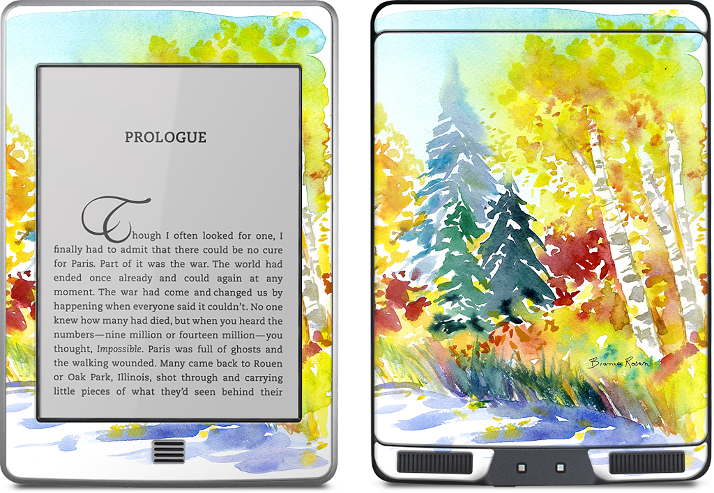 Fall Trees Kindle Skin