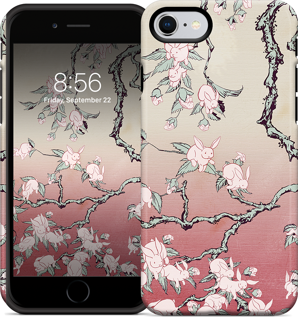 Bunny Blossom iPhone Case