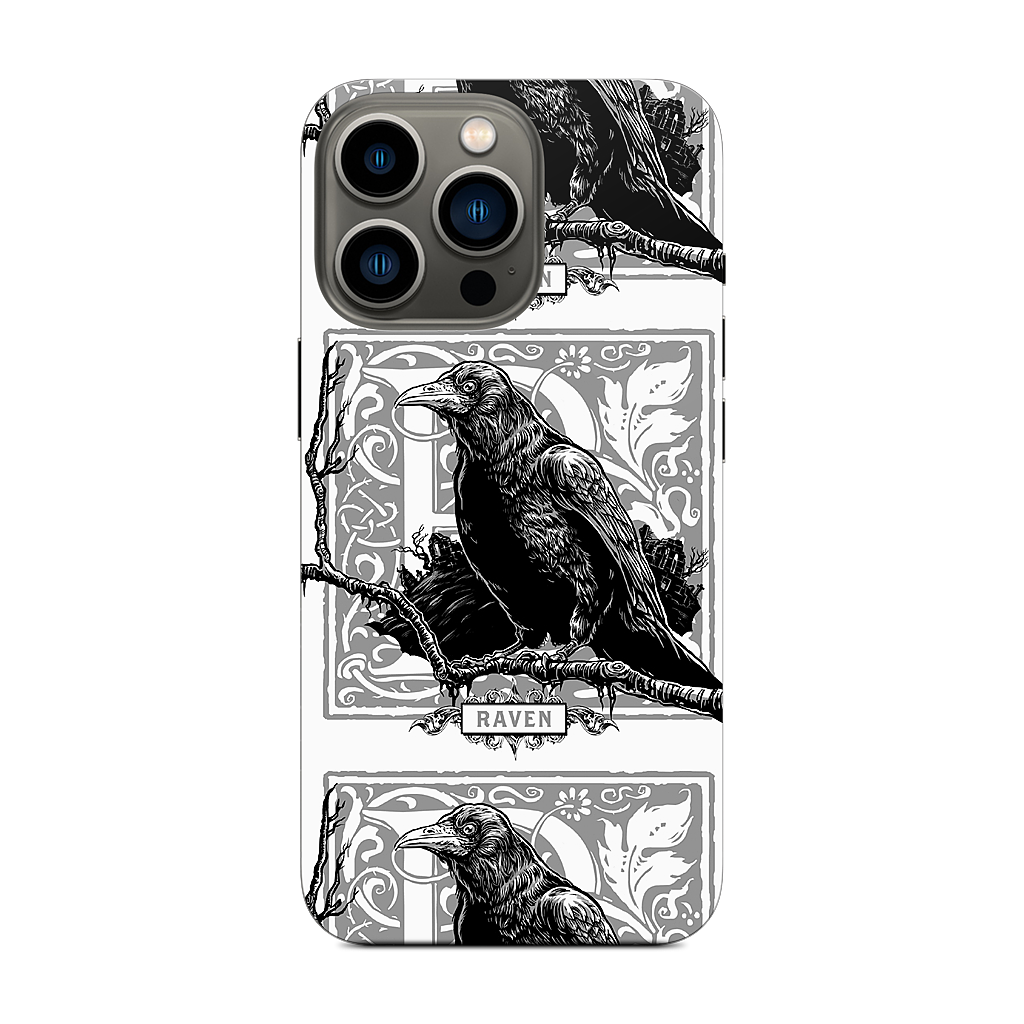 R Is For Raven iPhone Skin