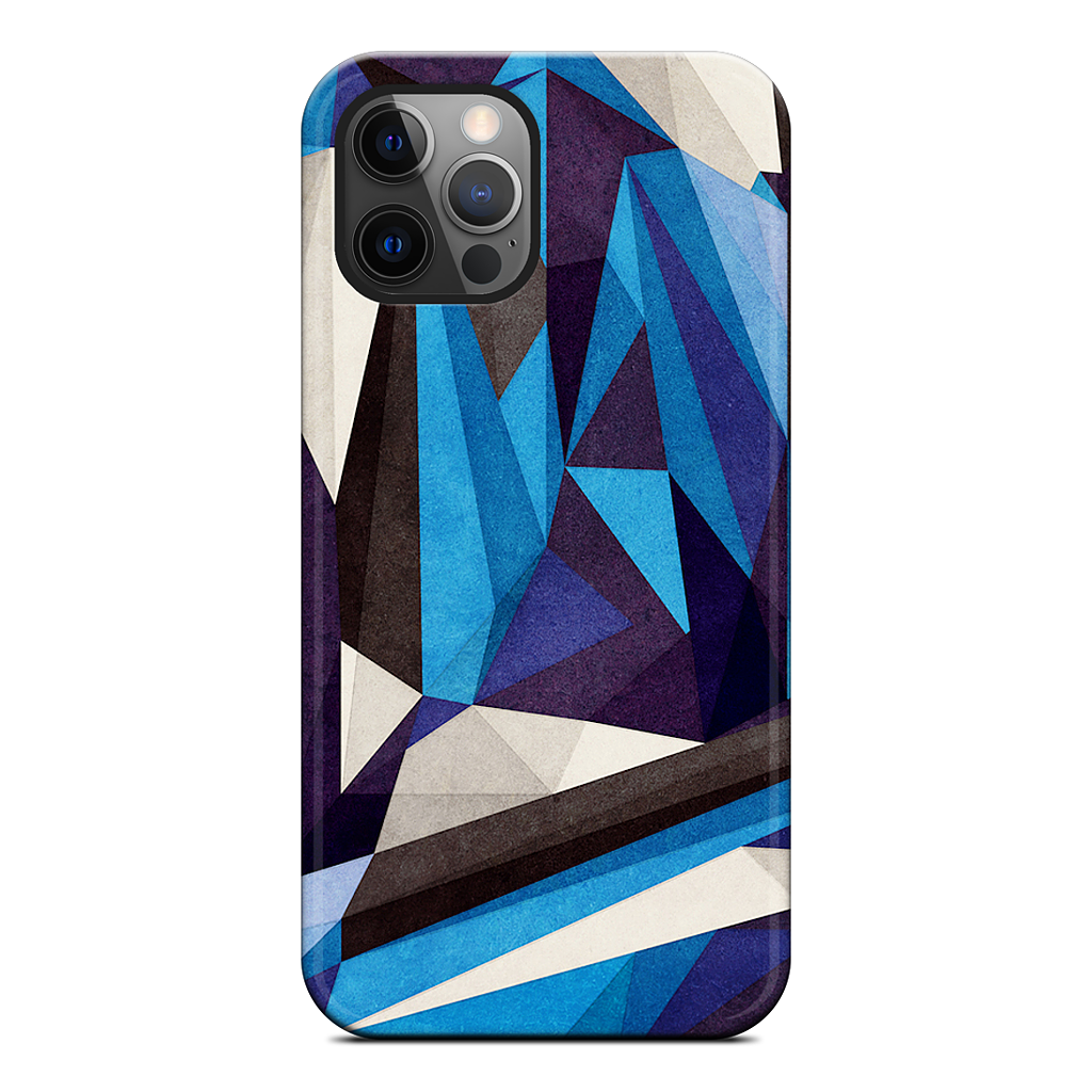 Blue Something iPhone Case