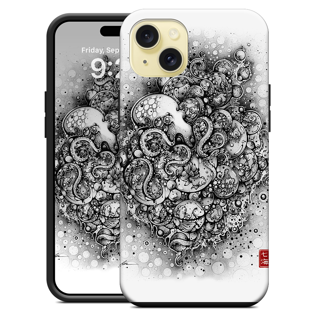 A Curious Embrace iPhone Case