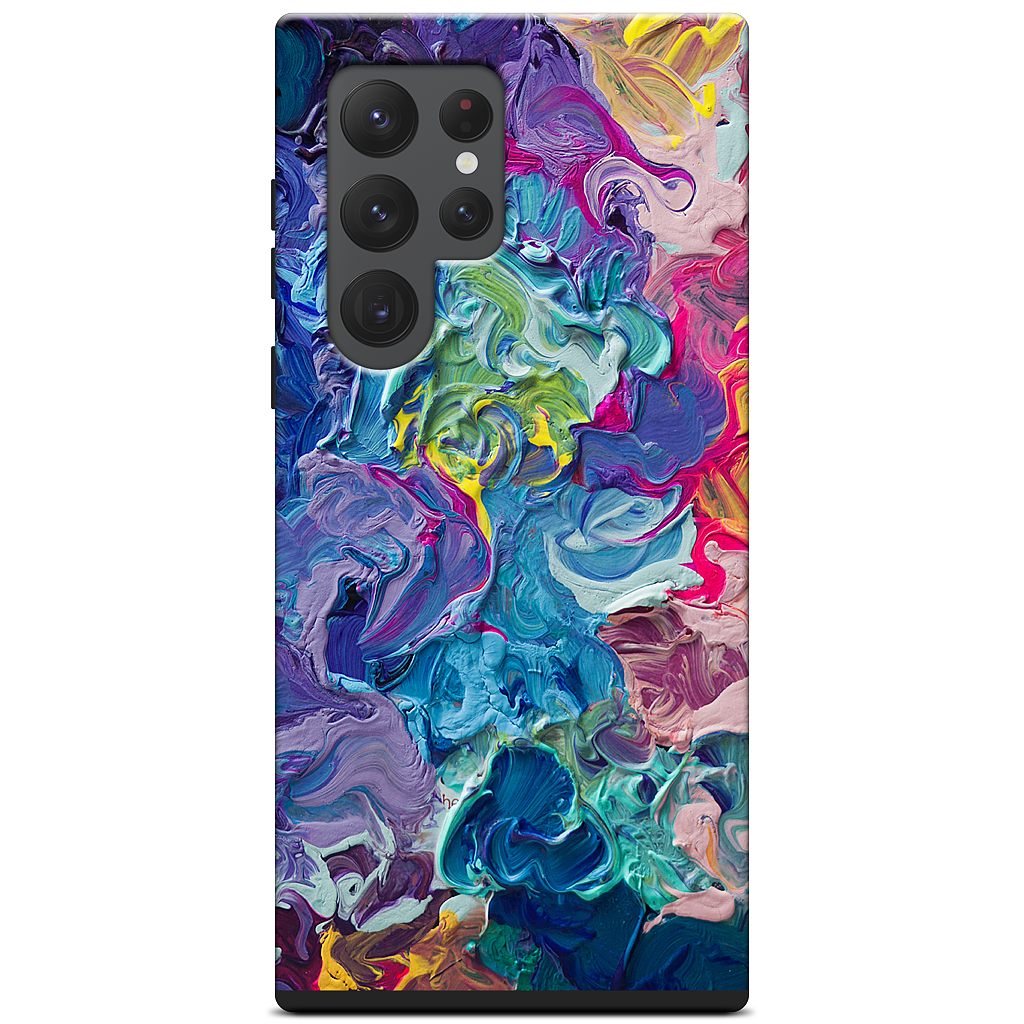 Rainbow Flow Abstract Samsung Case