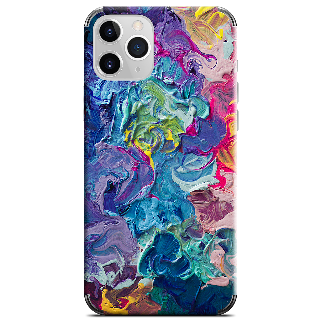 Rainbow Flow Abstract iPhone Skin