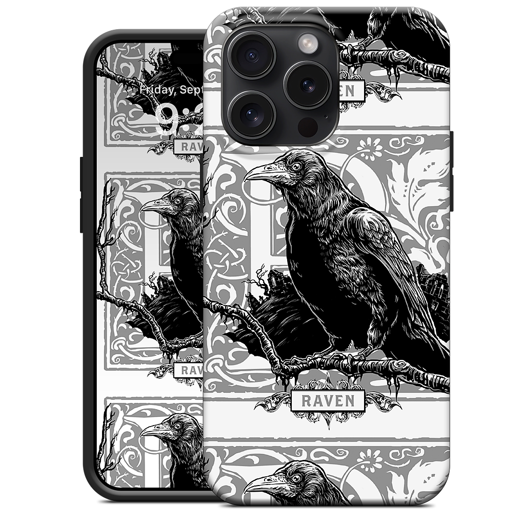 R Is For Raven iPhone Case