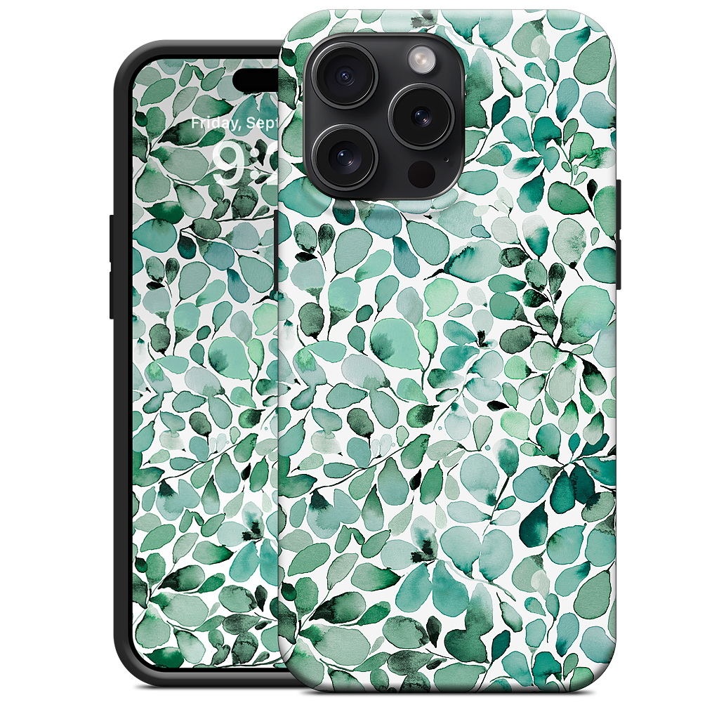 Eucalyptus Leafy Green iPhone Case