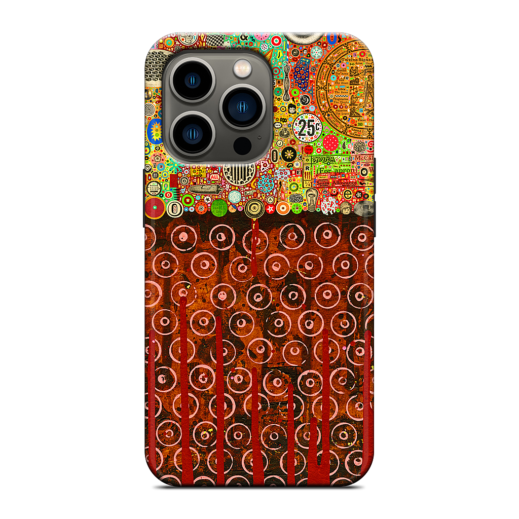 Percolations iPhone Case