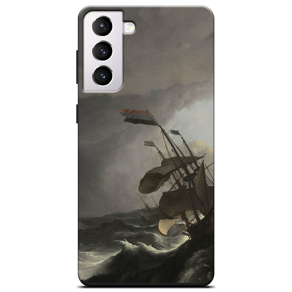 Warships During a Storm Samsung Case