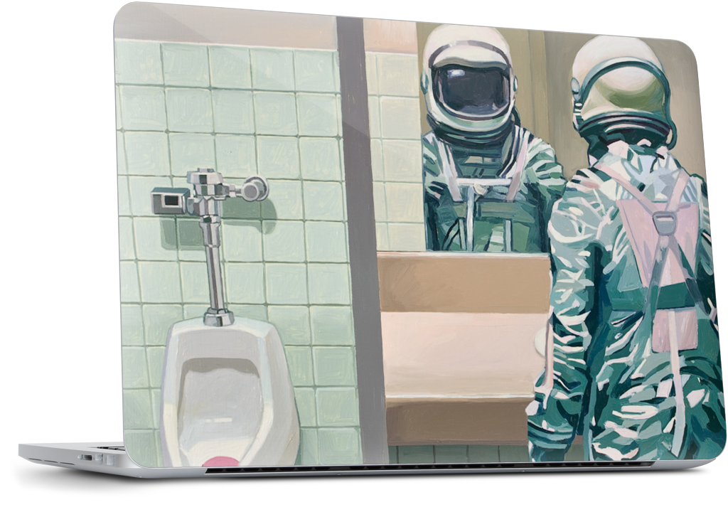 Men's Room MacBook Skin