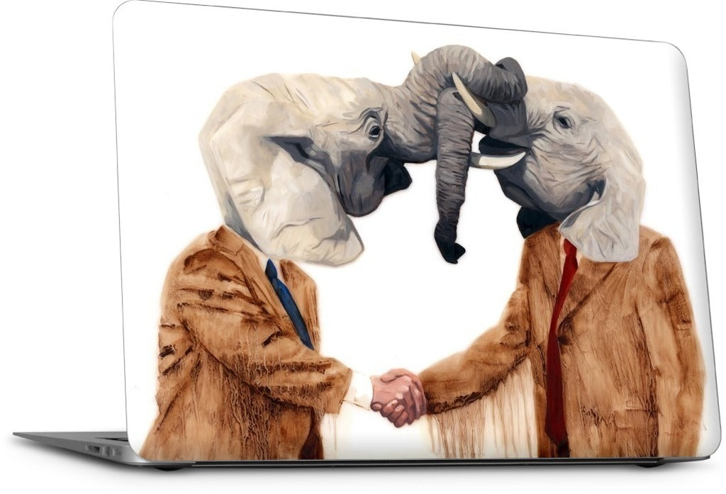 Trunking In Korea MacBook Skin