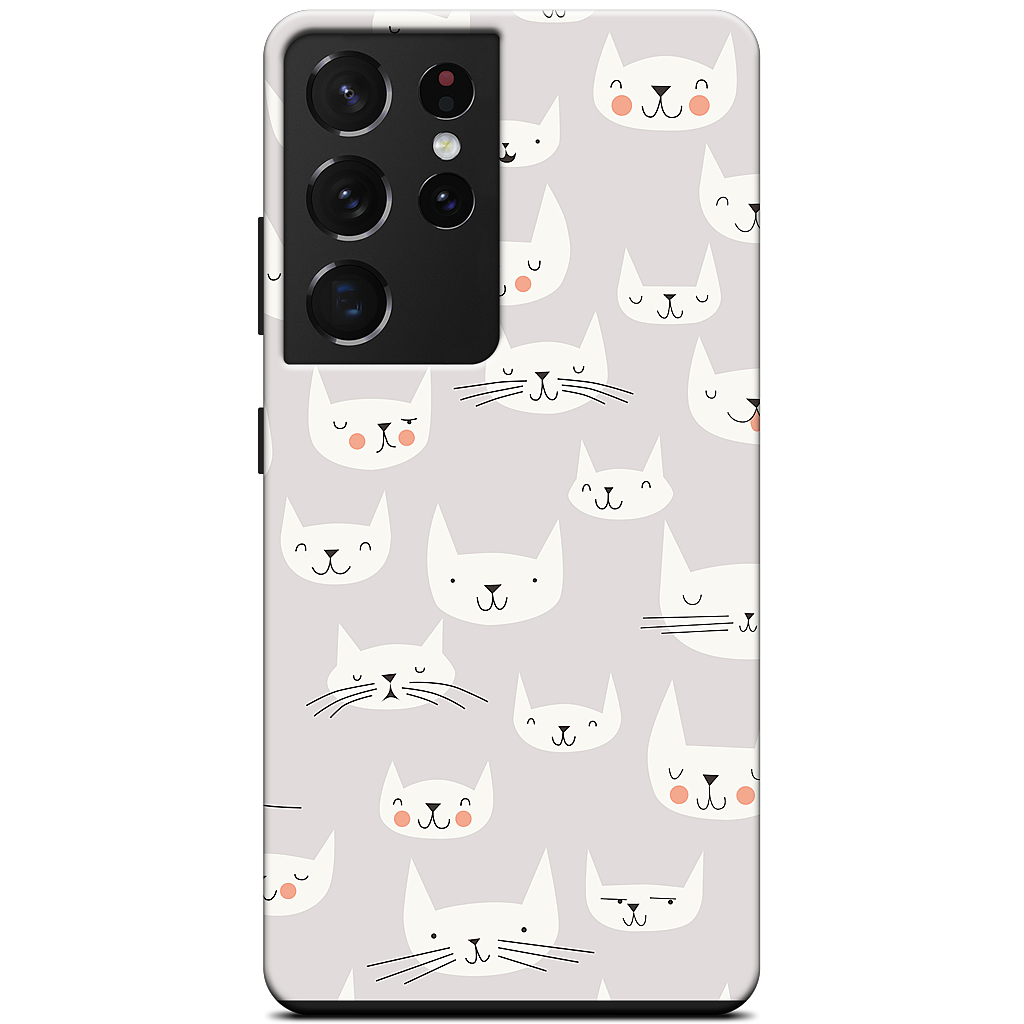 Cat Faces Samsung Case