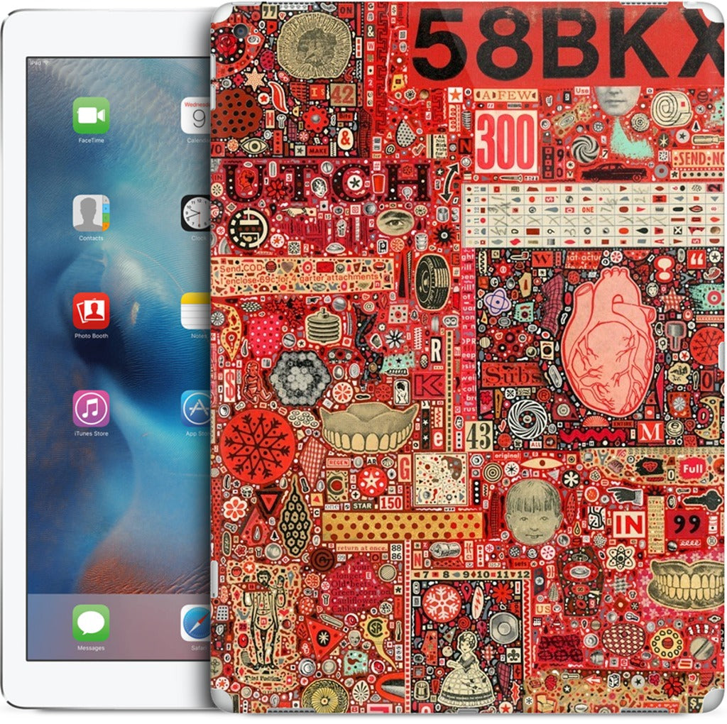 Big Numbers - Heart and Teeth iPad Skin