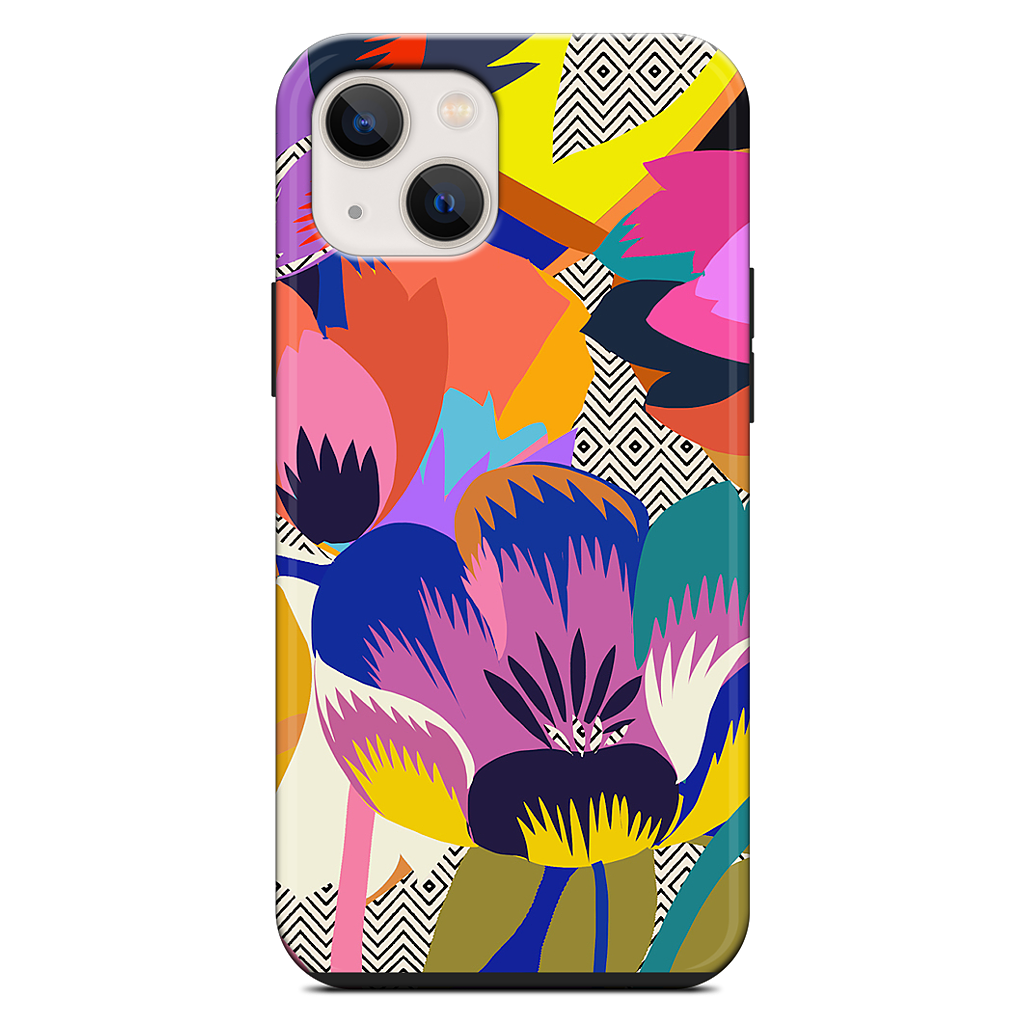 Among the Spring Flowers iPhone Case