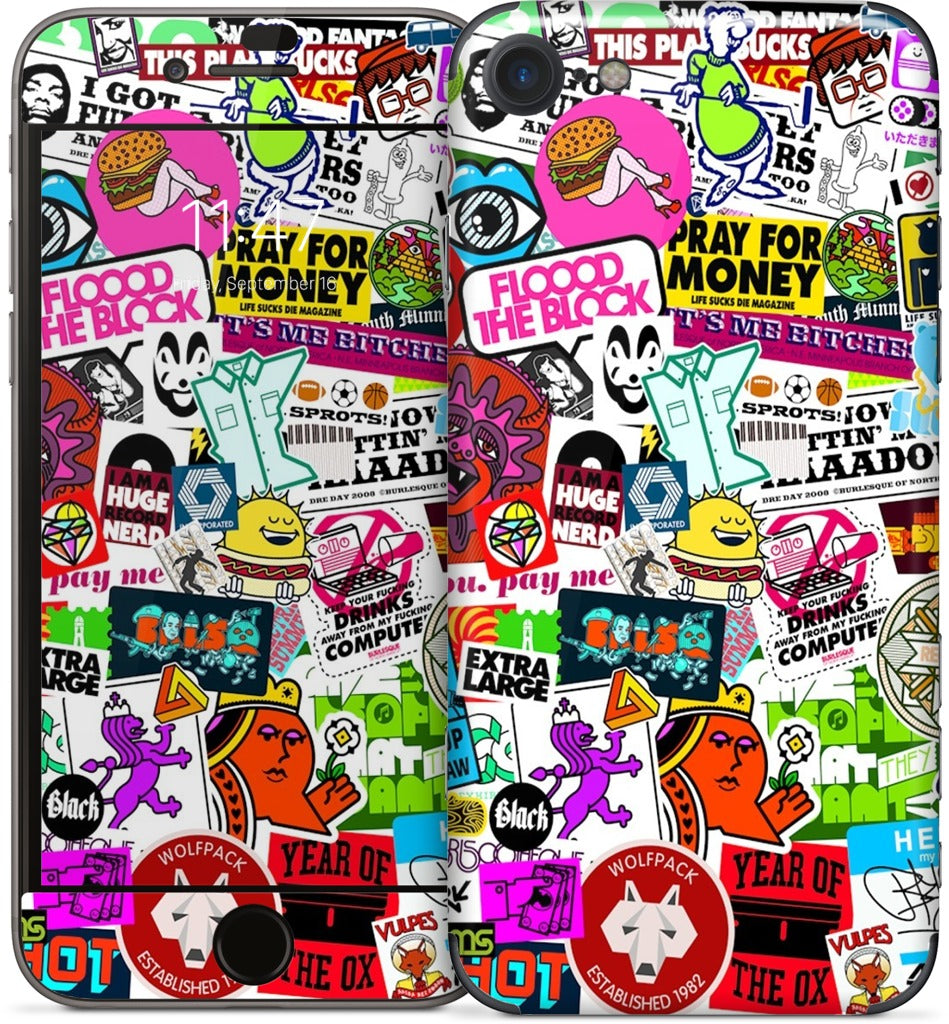 Too Much Everything iPhone Skin