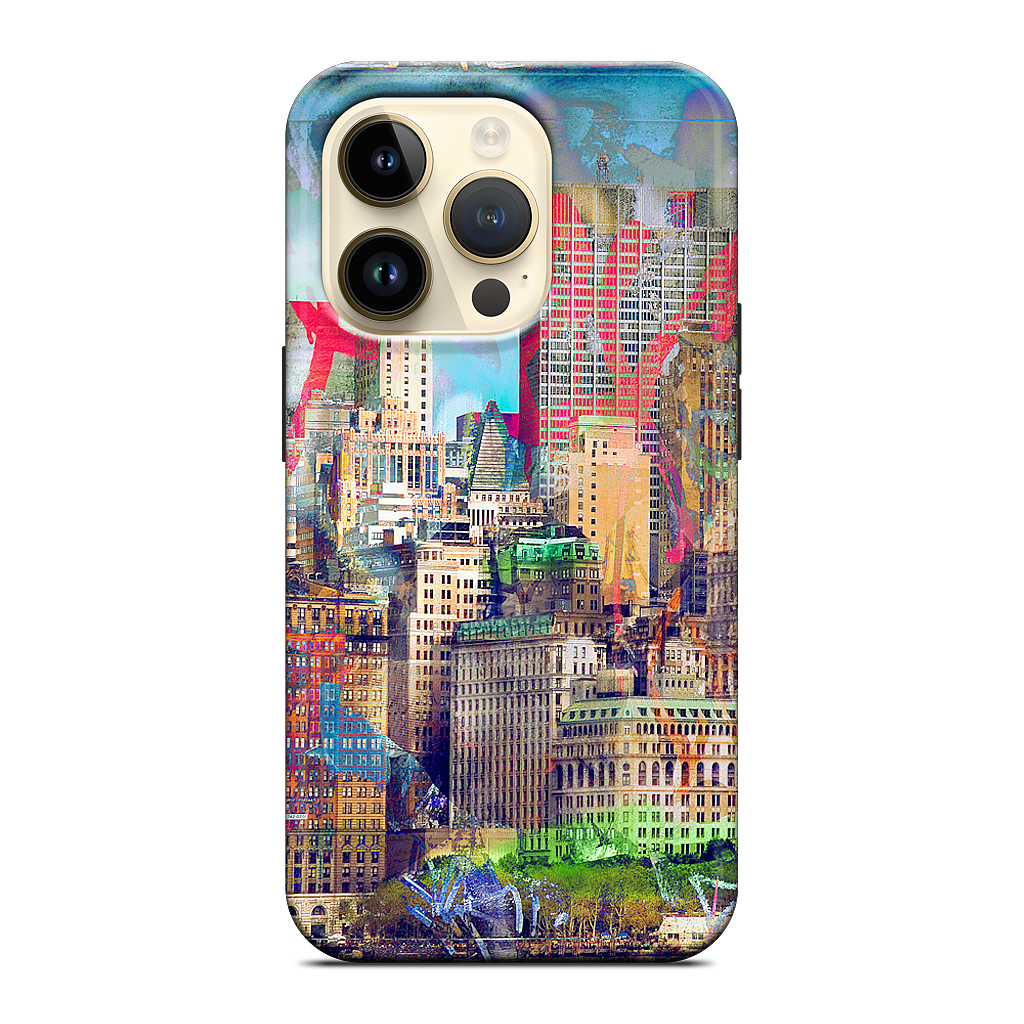 Graffiti Skyline iPhone Case