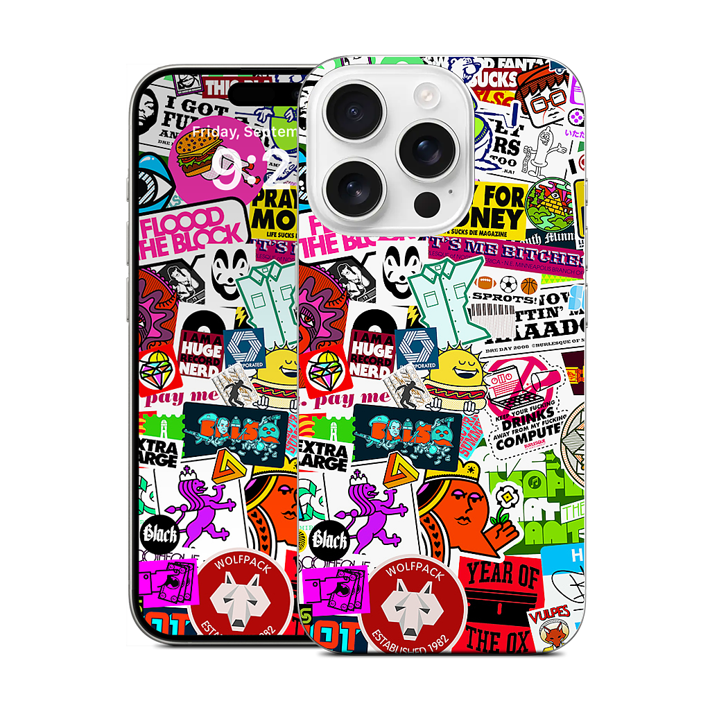 Too Much Everything iPhone Skin