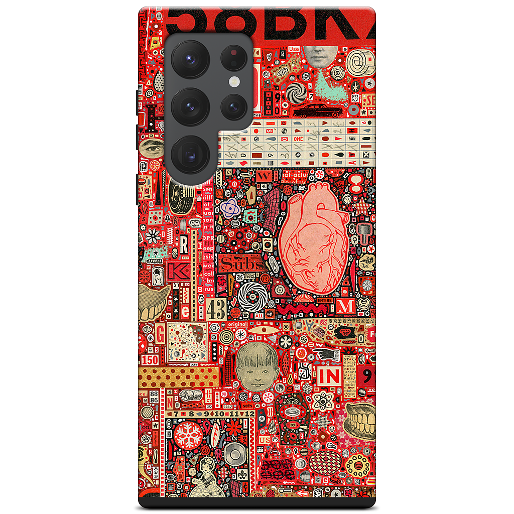 Big Numbers - Heart and Teeth Samsung Case