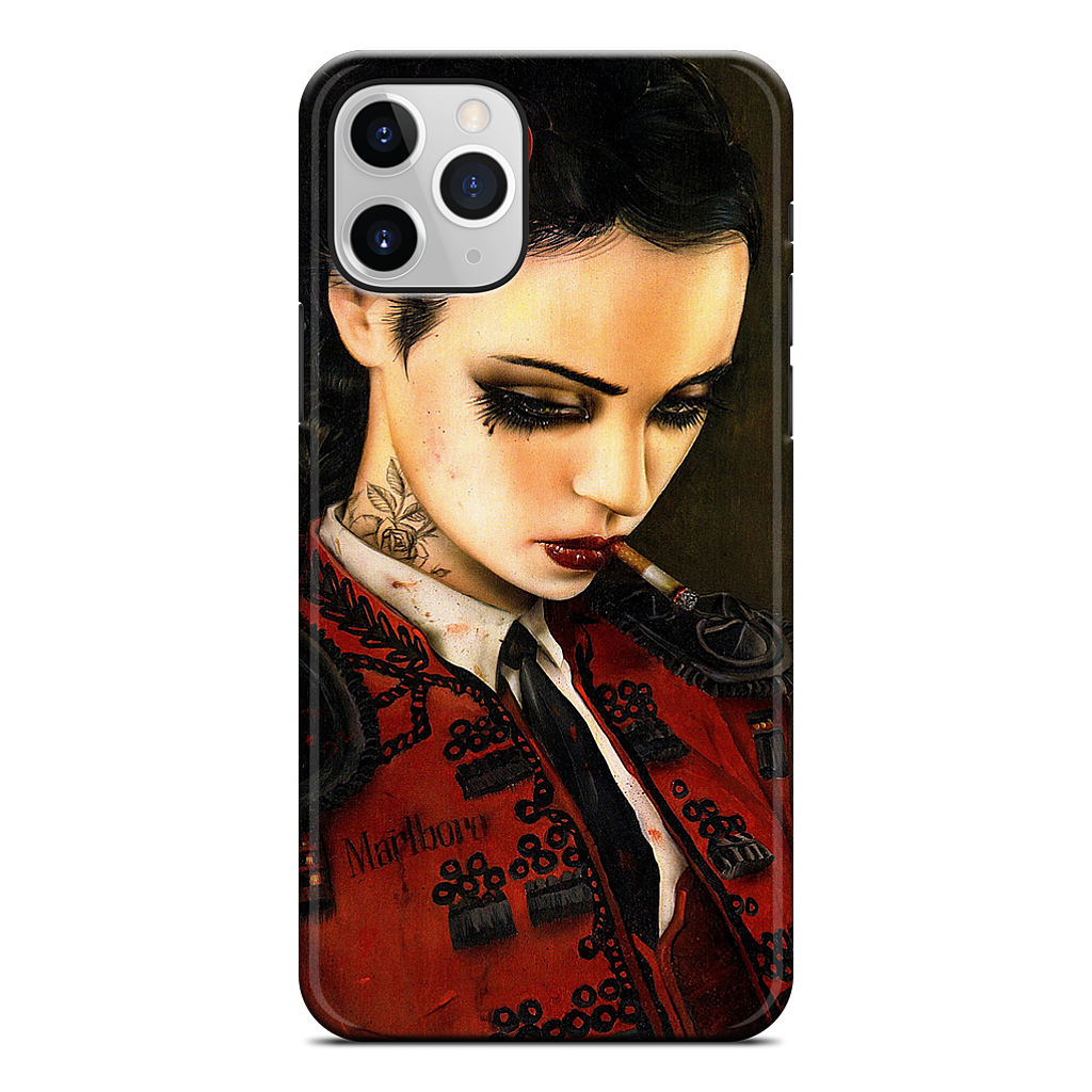 Bull Fight Her iPhone Case