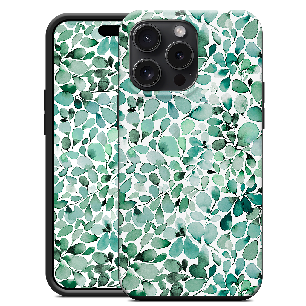 Eucalyptus Leafy Green iPhone Case