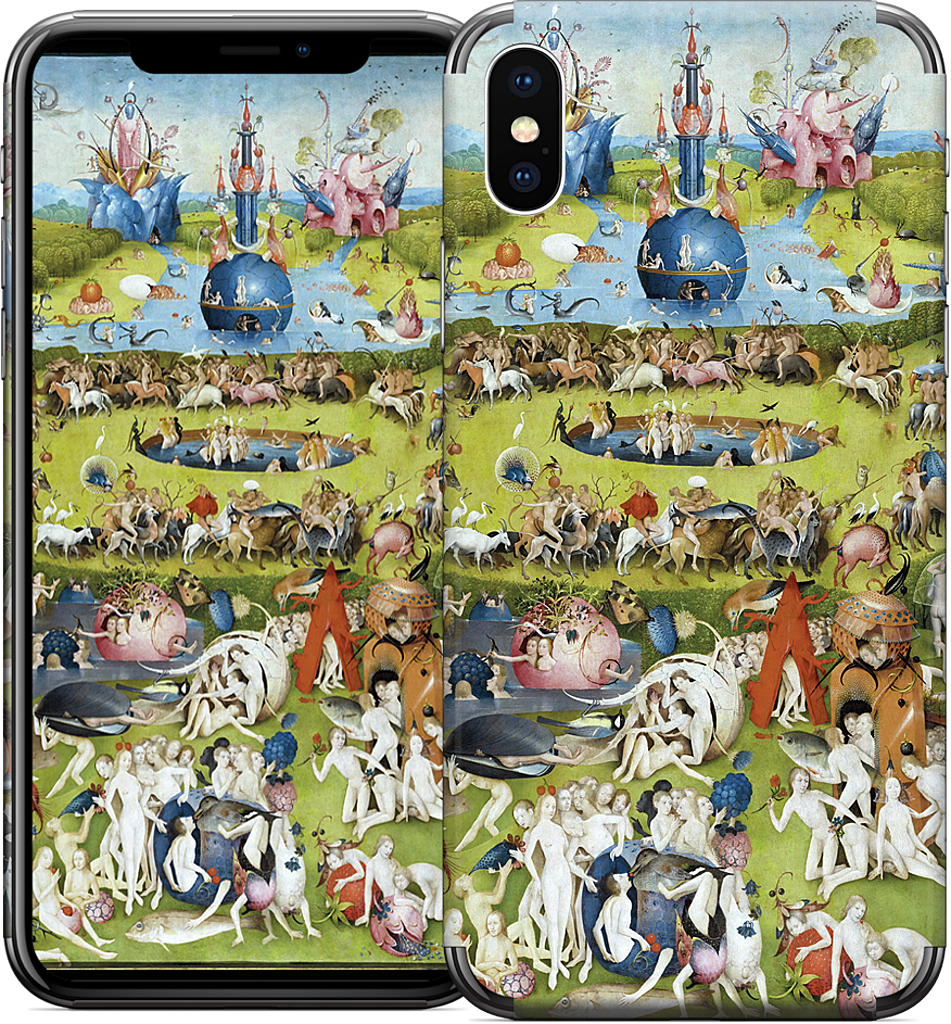 Garden of Earthly Delights iPhone Skin