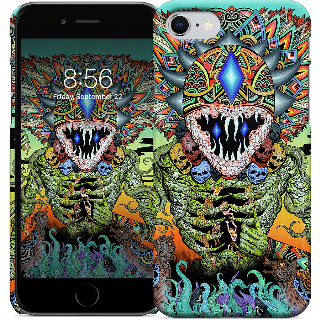 A Gleaming Destroyer iPhone Case