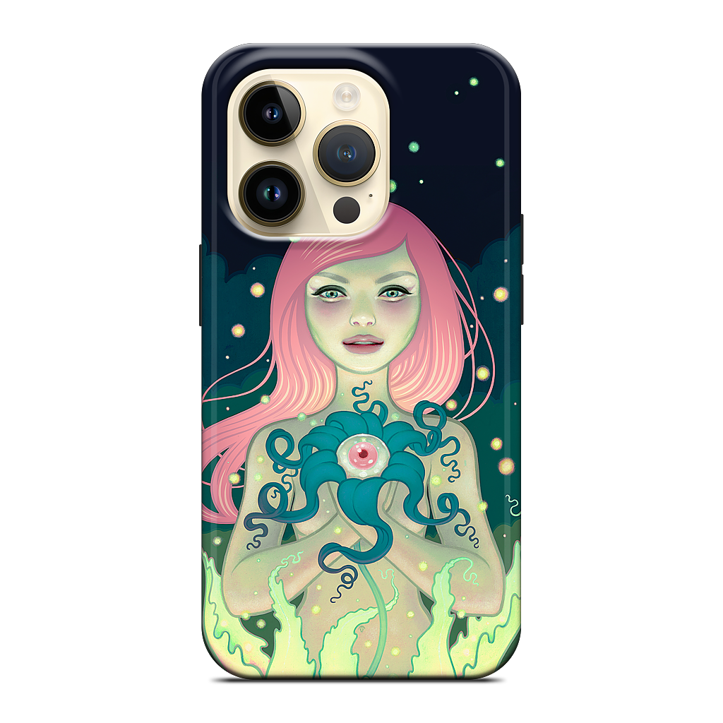 Midnight Bloom iPhone Case