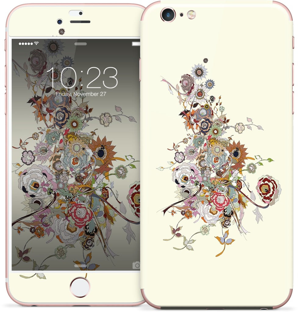 Chaos Bloom Spring Irritation iPhone Skin