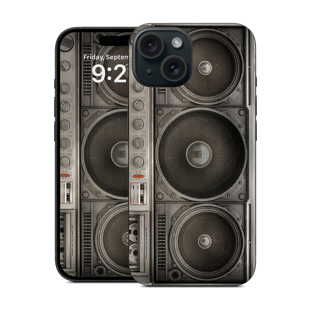 Boombox iPhone Skin