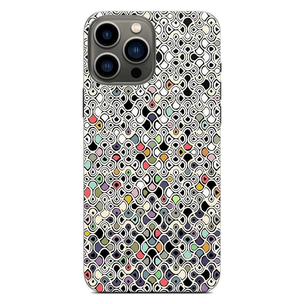 cellular ombre iPhone Skin