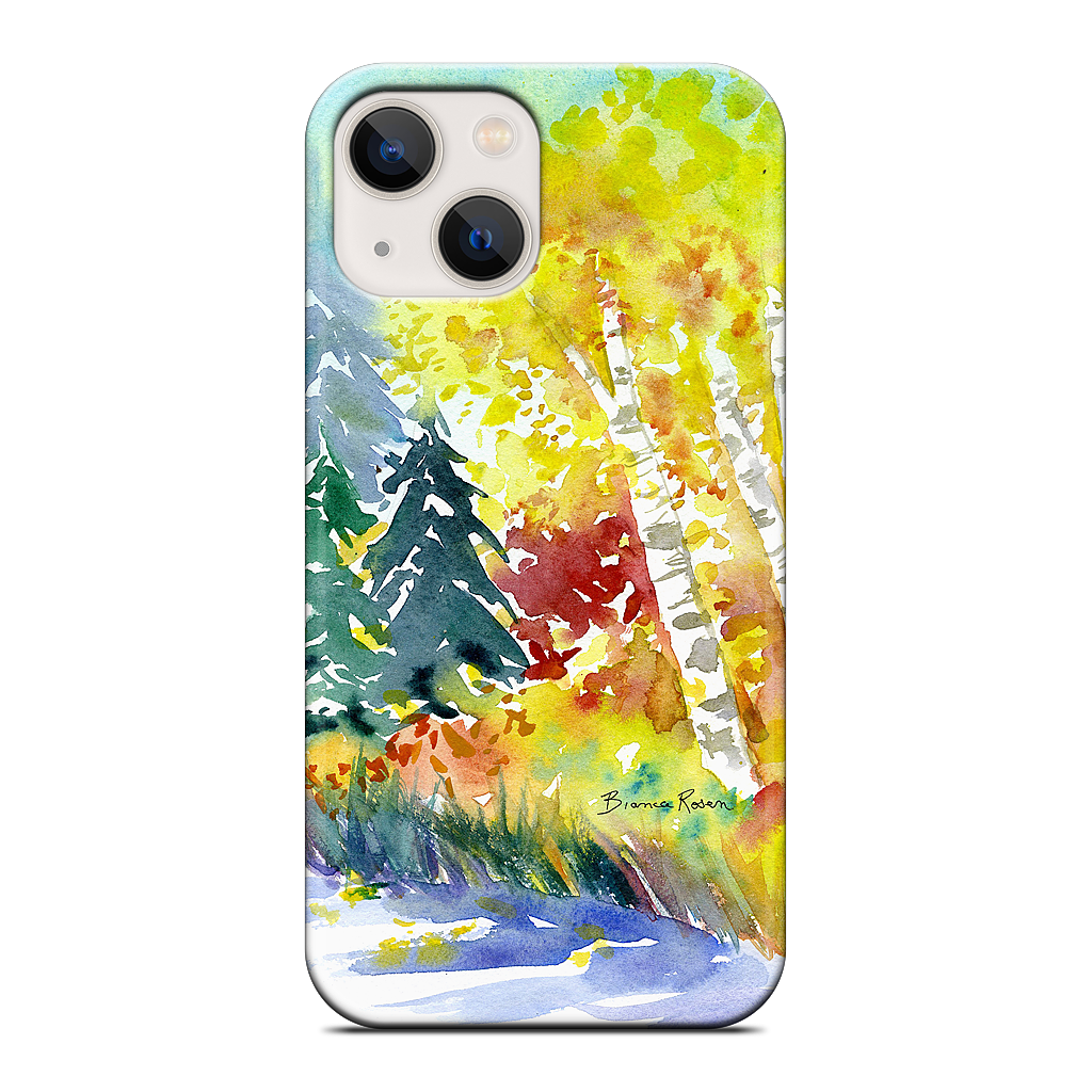 Fall Trees iPhone Case