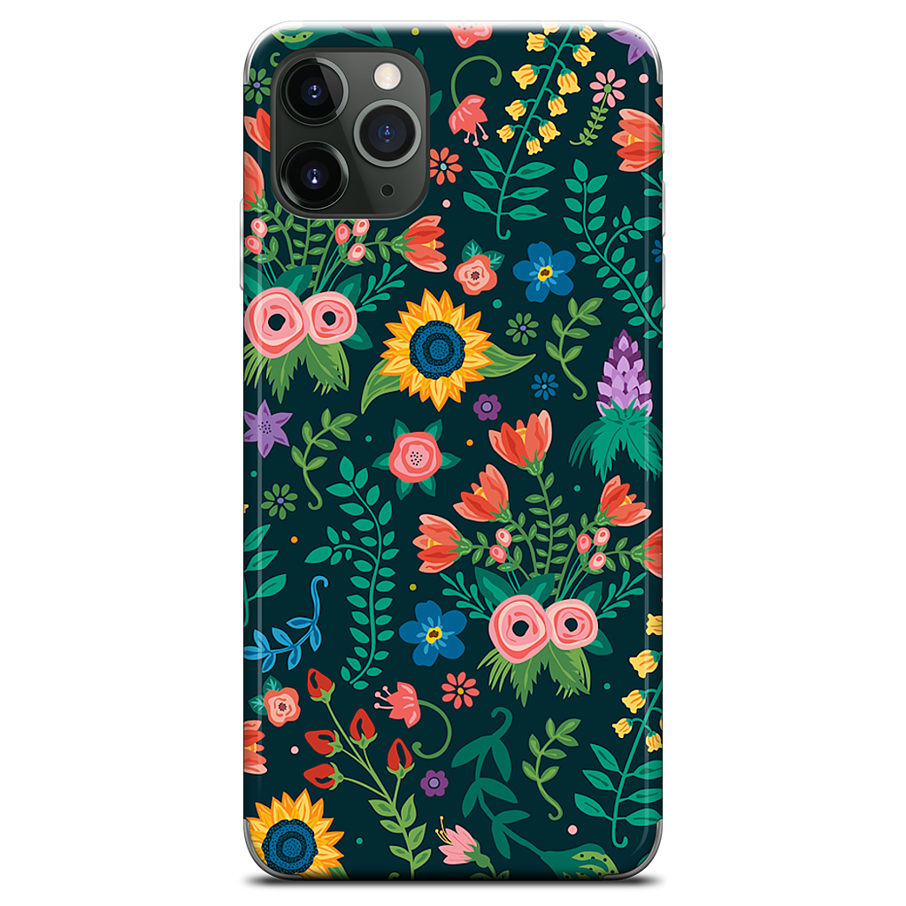 Floral Heart iPhone Skin