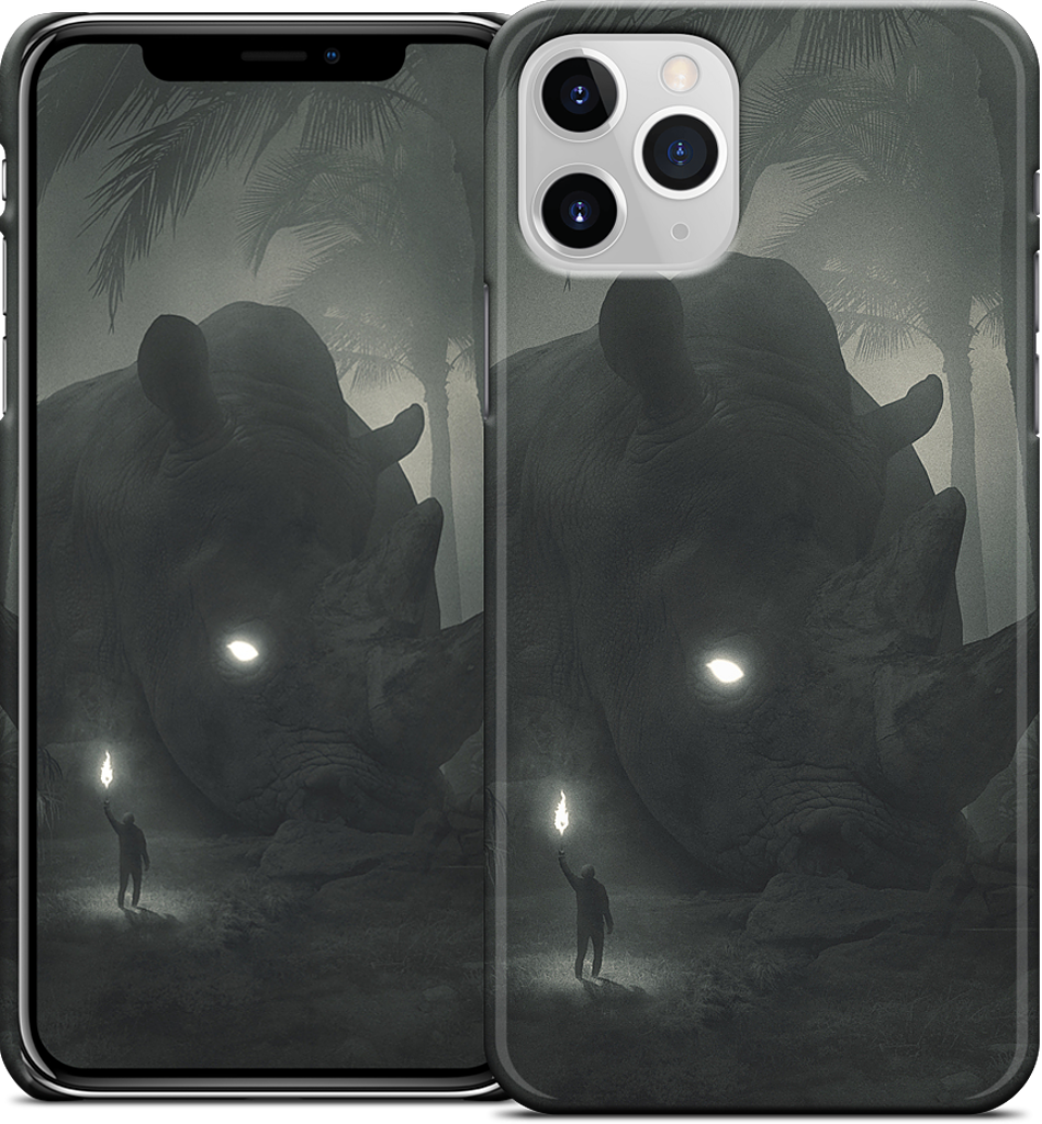 Face of Fear iPhone Case