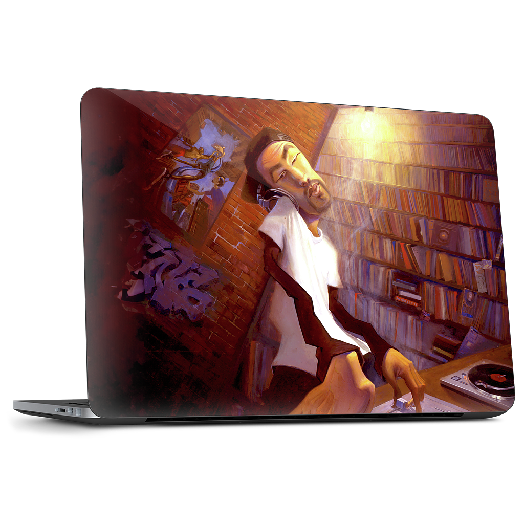 The DJ Dell Laptop Skin