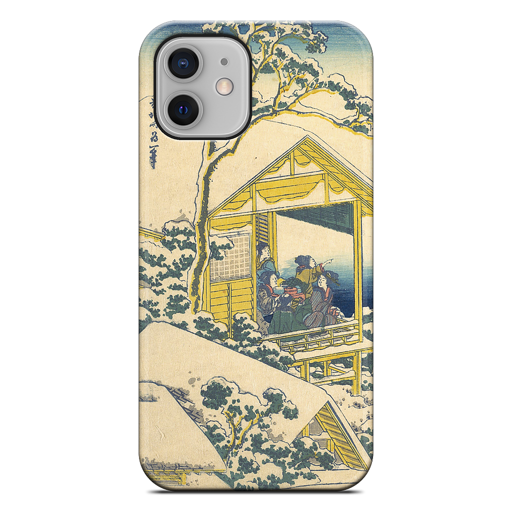 Morning After the Snow at Koishikawa in Edo (Koishikawa yuki no ashita) iPhone Case