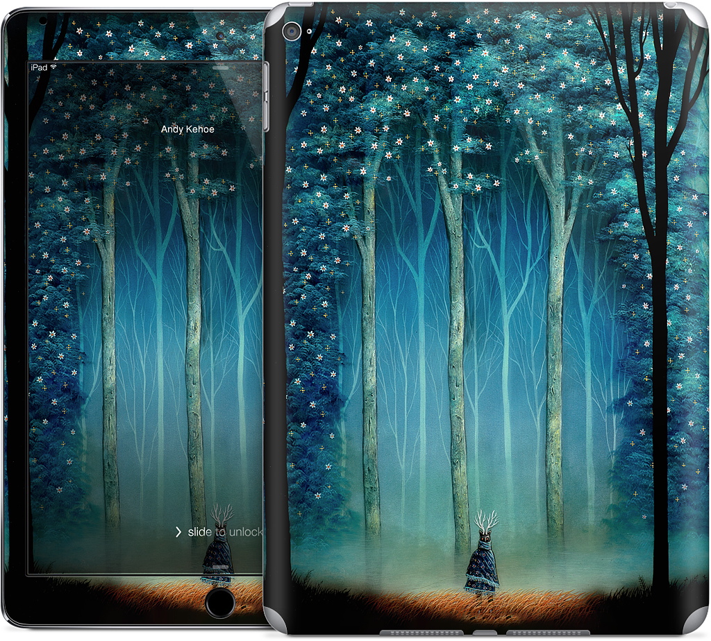 Cathedral of the Forest Deep iPad Skin