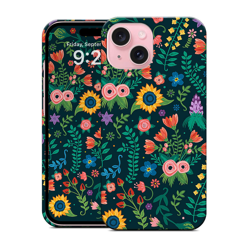 Floral Heart iPhone Case