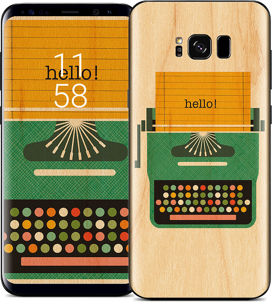 Typewriter Samsung Skin