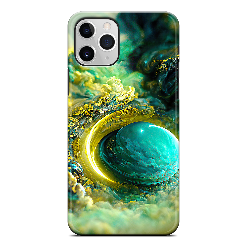 Planetary Accretion iPhone Case