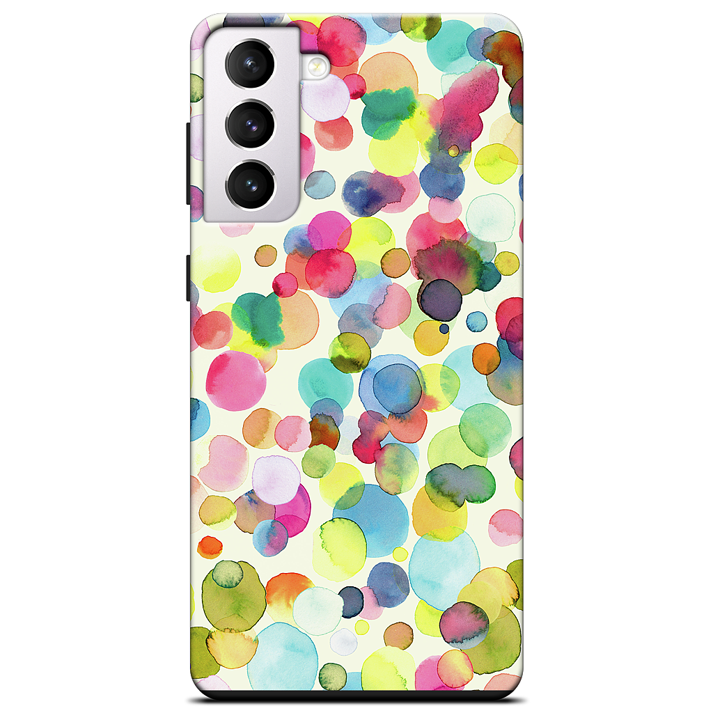 Watercolor Colorful Drops Samsung Case