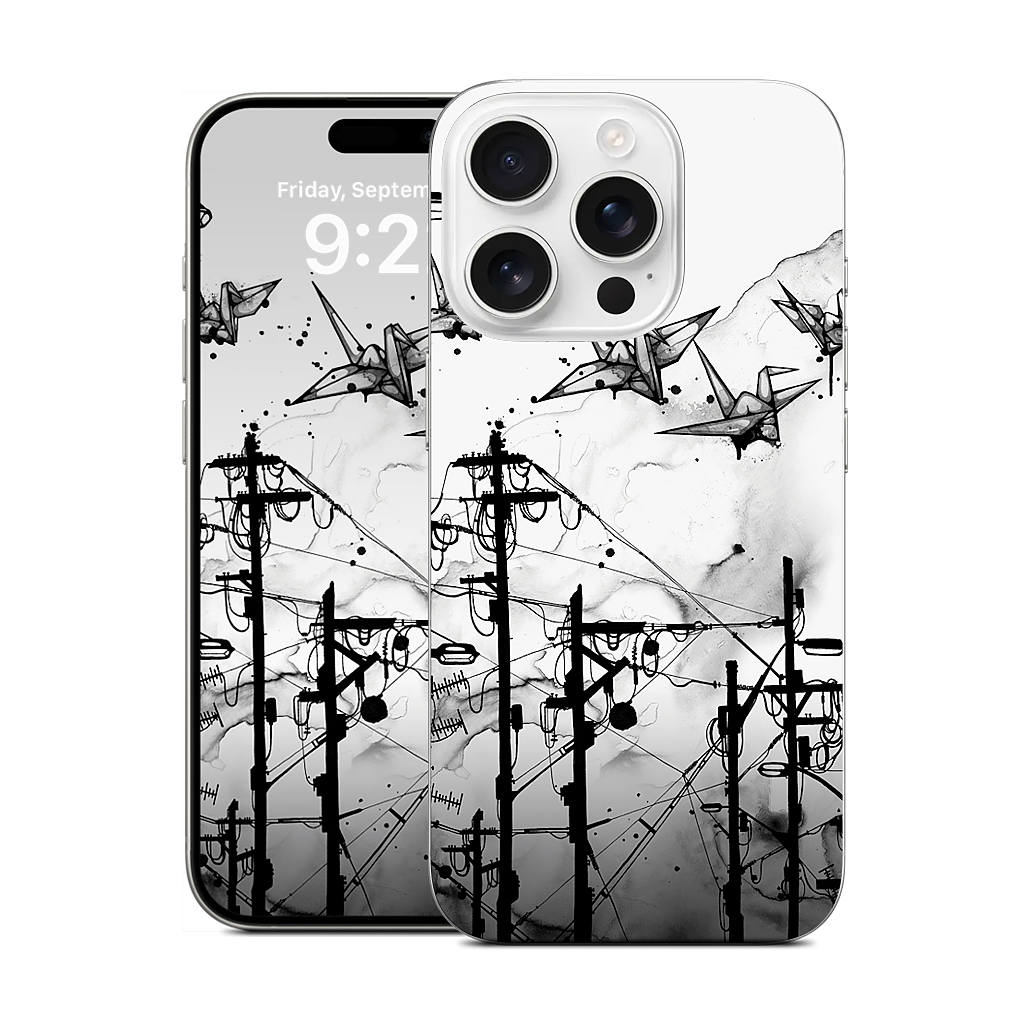 Cable Cranes iPhone Skin