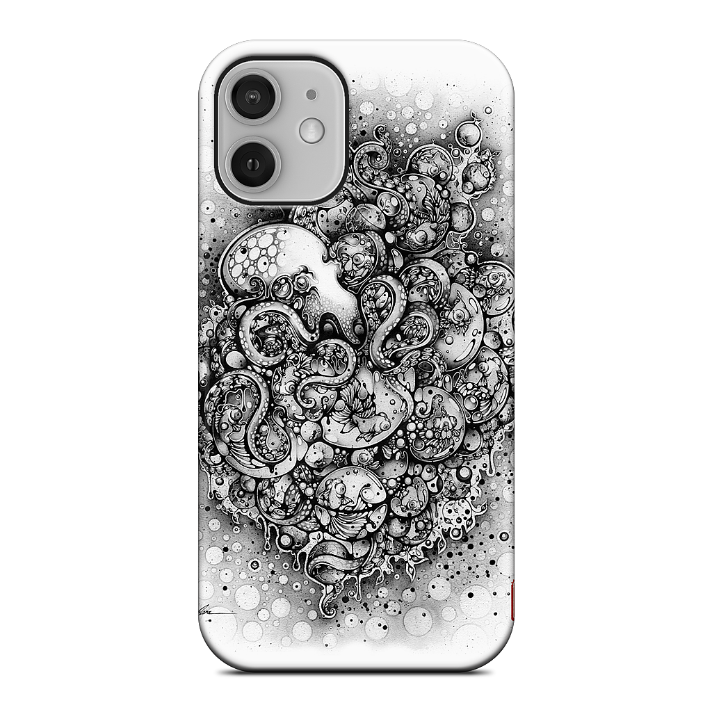 A Curious Embrace iPhone Case