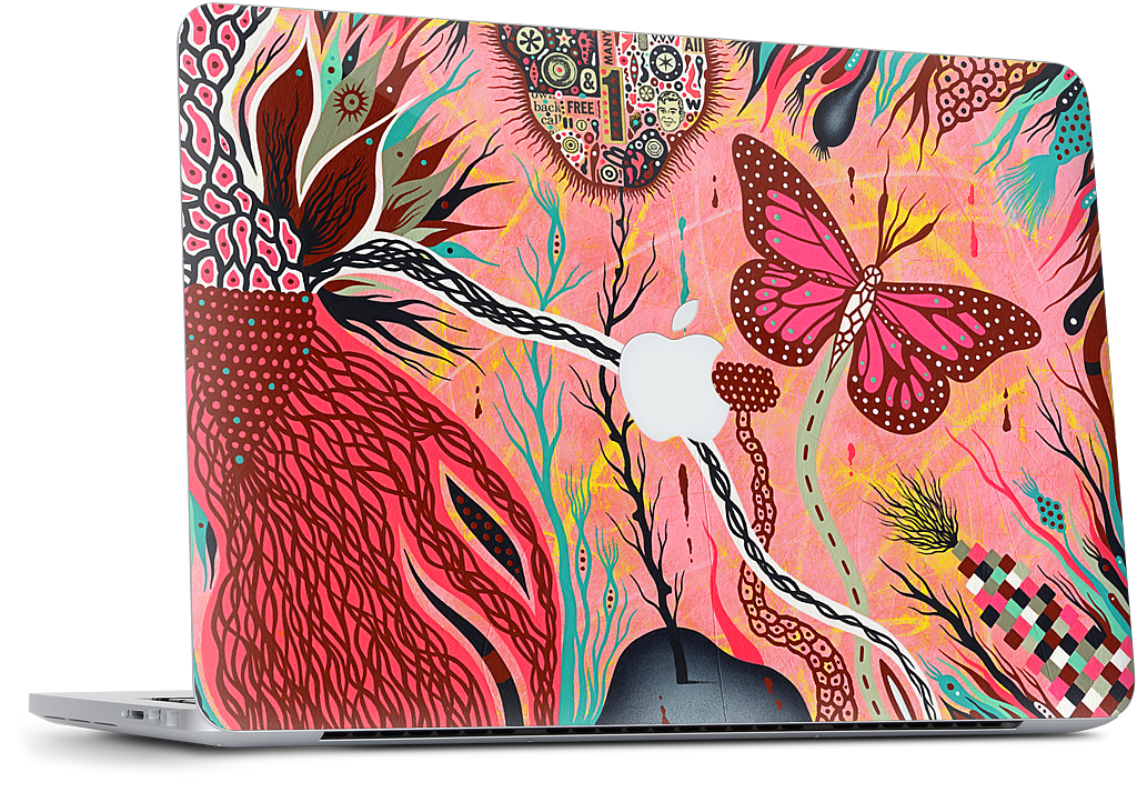 The Pink Opaque MacBook Skin