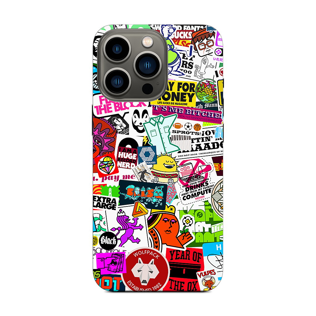 Too Much Everything iPhone Skin