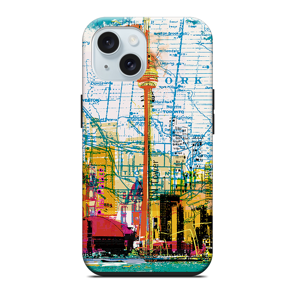 Toronto Skyline iPhone Case