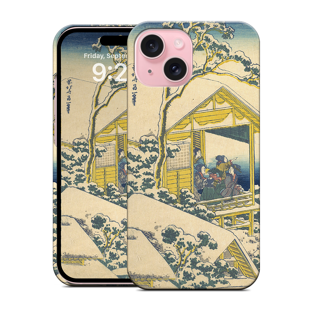 Morning After the Snow at Koishikawa in Edo (Koishikawa yuki no ashita) iPhone Case