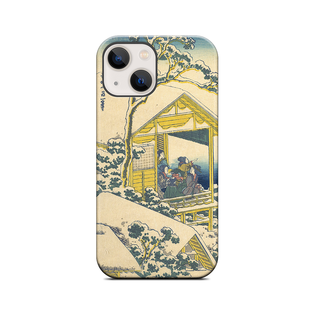 Morning After the Snow at Koishikawa in Edo (Koishikawa yuki no ashita) iPhone Case
