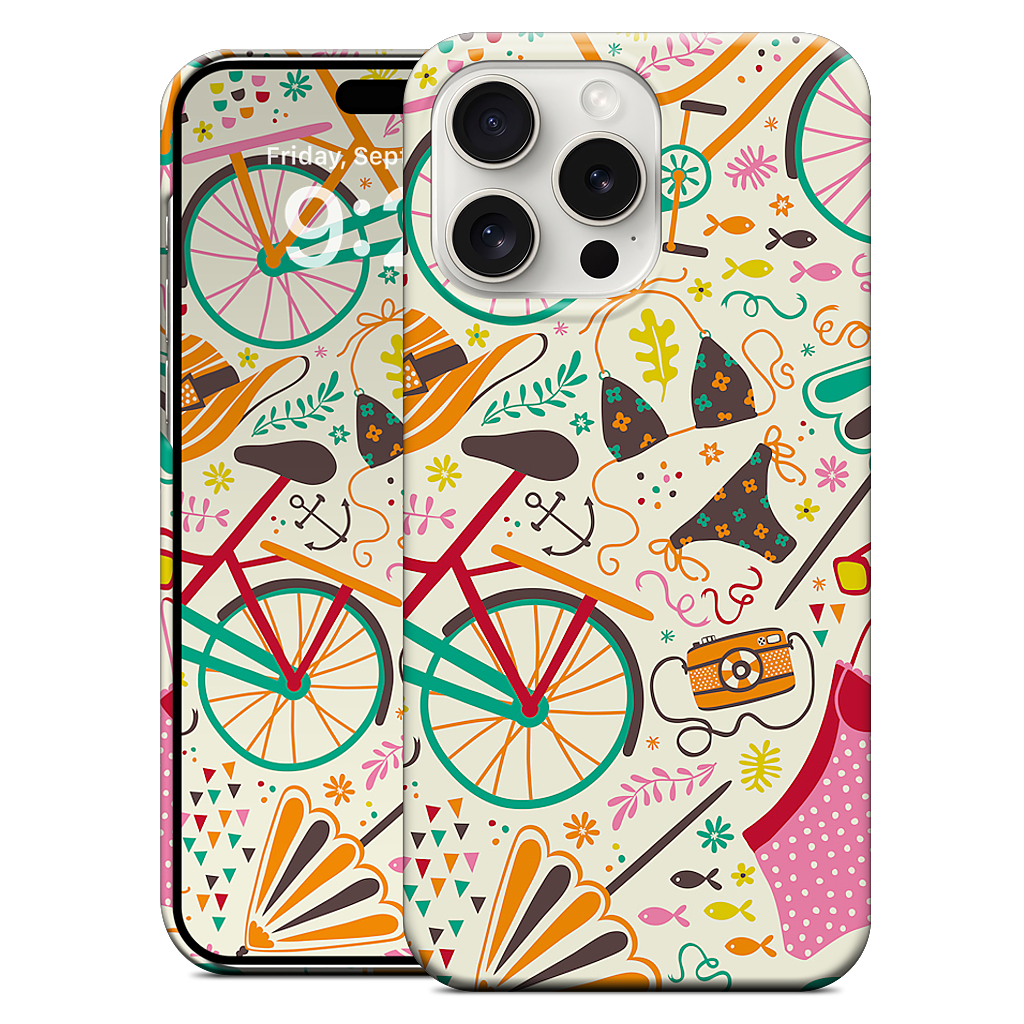 Seaside Cycle iPhone Case