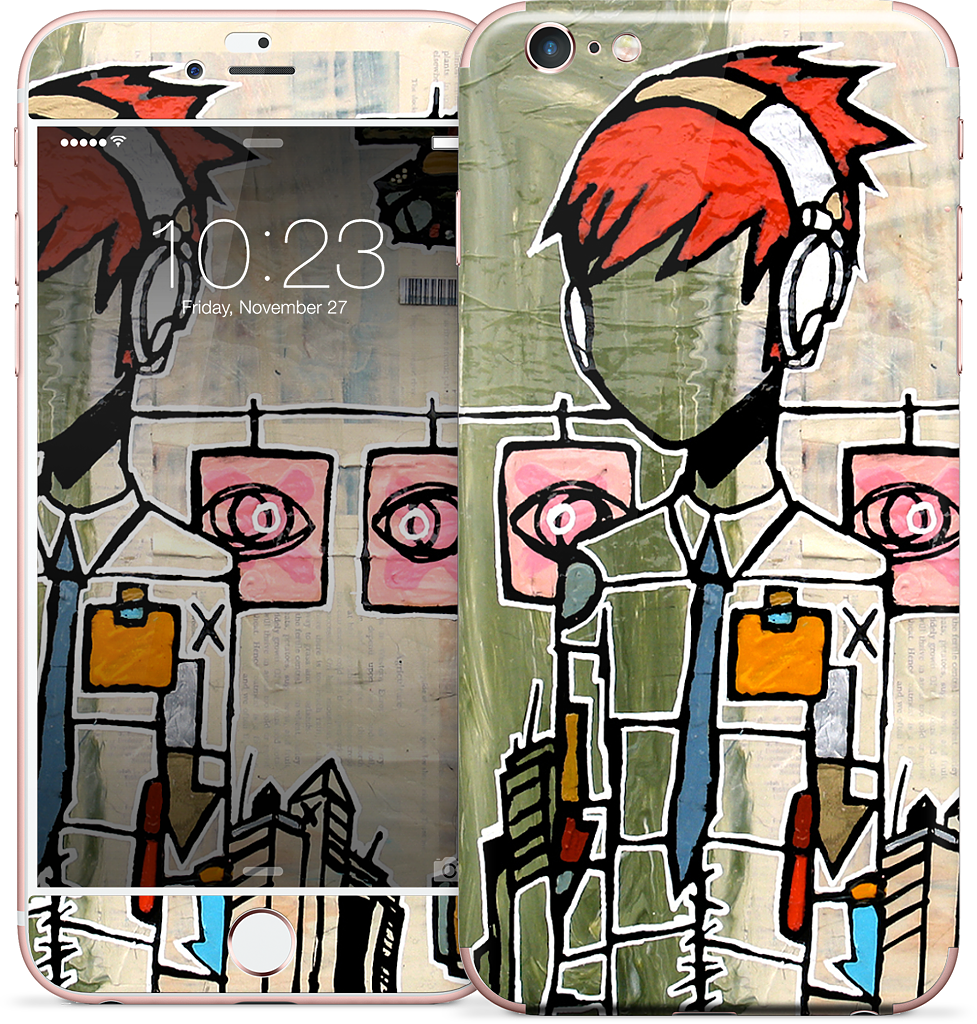 Panic iPhone Skin