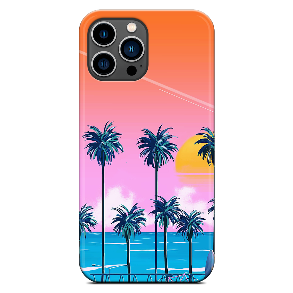 Sunset Lovers iPhone Case