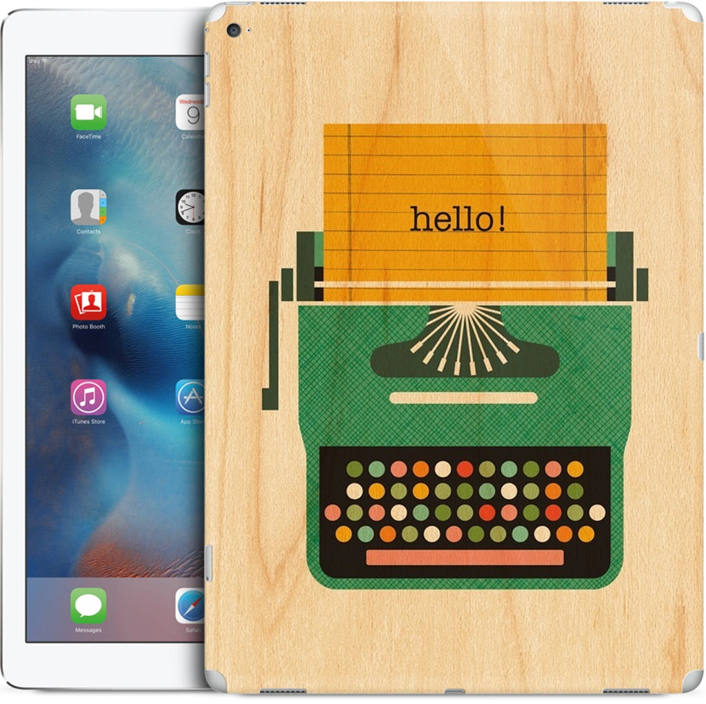 Typewriter iPad Skin
